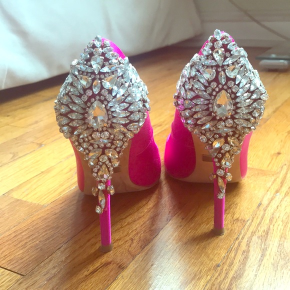 jeweled stilettos